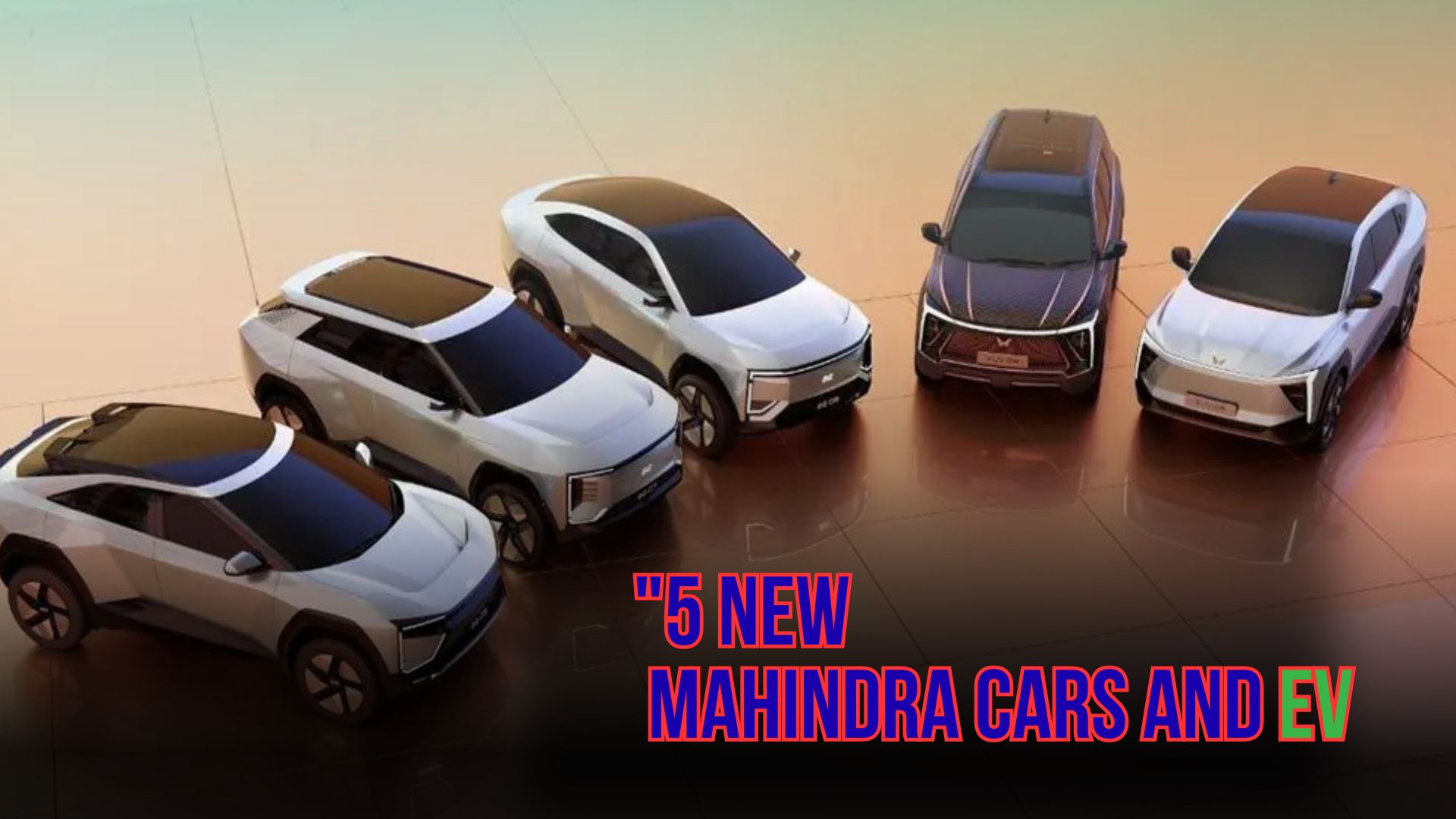 "5 New Mahindra Cars and EV Concepts Debuting in August 2025 – Full Details"