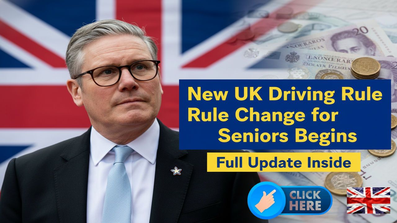 New UK Driving Rule Change For Seniors From 31 October 2025: Full Guide To Renewals, Digital Licences, Medical Declarations, And Penalties