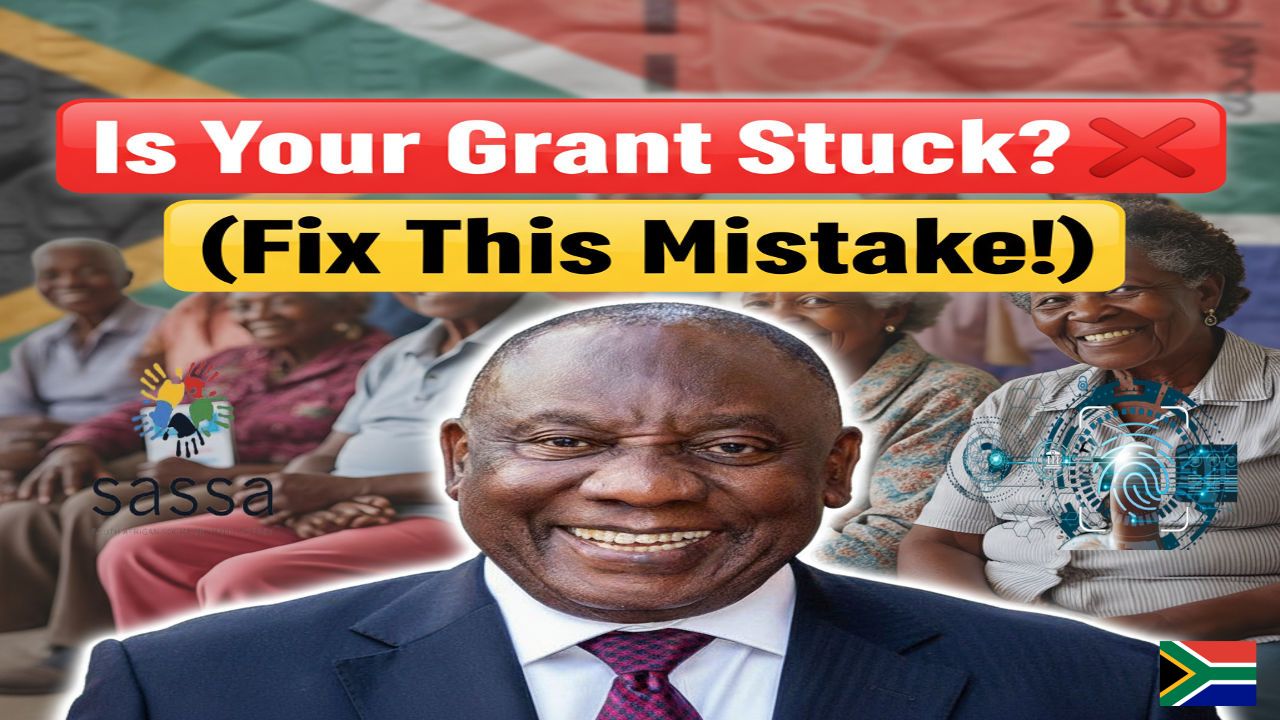 (SASSA) Grants Delayed or Stuck Grant Payments : Step-by-Step Process To Correct Common Mistakes and Secure Your Funds Quickly.