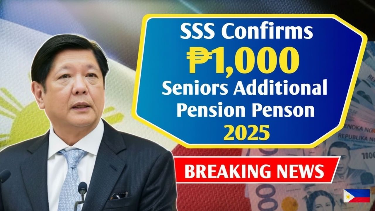 SSS Confirms ₱1,000 Additional Pension for Seniors Complete 2025 Guide